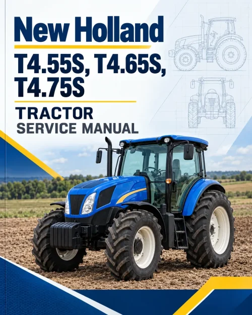 New Holland T4.55S, T4.65S, T4.75S Tractor Service Manual New Holland T4.55S, T4.65S, T4.75S Tractor Service Manual