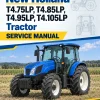 New Holland T4.75LP, T4.85LP, T4.95LP, T4.105LP Tractor Service Manual New Holland T4.75LP, T4.85LP, T4.95LP, T4.105LP Tractor Service Manual