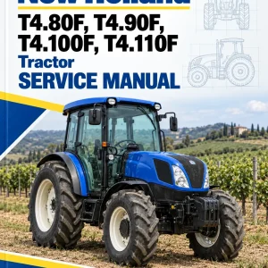 New Holland T4.80F, T4.90F, T4.100F, T4.110F Tractor Service Manual New Holland T4.80F, T4.90F, T4.100F, T4.110F Tractor Service Manual