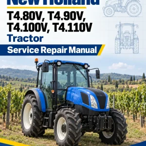 New Holland T4.80V, T4.90V, T4.100V, T4.110V Tractor Service Manual