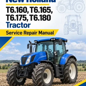 New Holland T6.160, T6.165, T6.175, T6.180 Tractor Service Manual New Holland T6.160, T6.165, T6.175, T6.180 Tractor Service Manual
