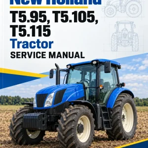 New Holland T5.95, T5.105, T5.115 Tractor Service Manual