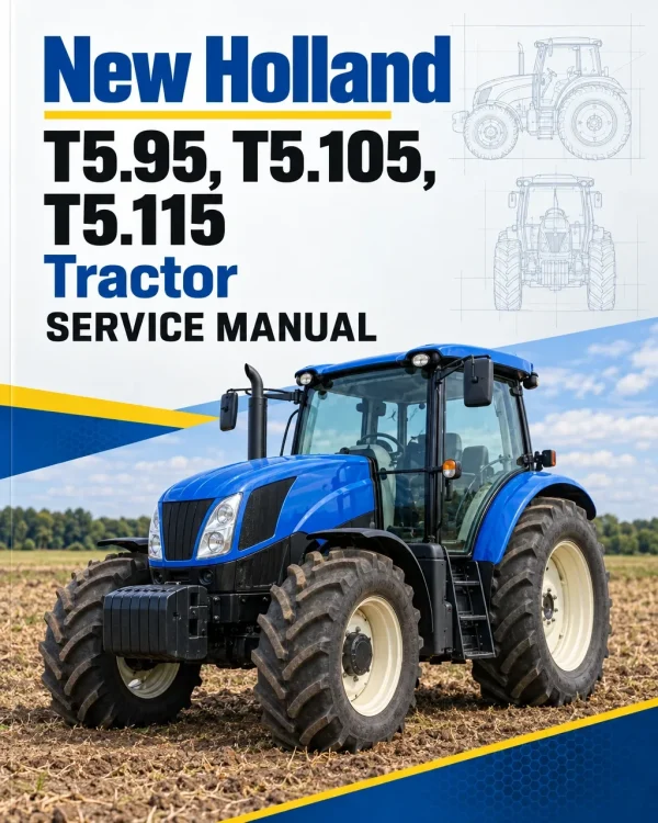 New Holland T5.95, T5.105, T5.115 Tractor Service Manual New Holland T5.95, T5.105, T5.115 Tractor Service Manual
