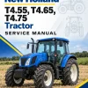 New Holland T4.55, T4.65, T4.75 Tractor Service Manual New Holland T4.55, T4.65, T4.75 Tractor Service Manual