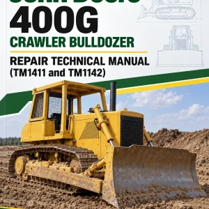 John Deere 400G Crawler Bulldozer Repair Technical Manual (TM1411 and TM1142)