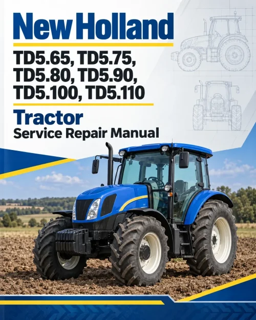 New Holland TD5.65, TD5.75, TD5.80, TD5.90, TD5.100, TD5.110 Tractor Manual New Holland TD5.65, TD5.75, TD5.80, TD5.90, TD5.100, TD5.110 Tractor Manual