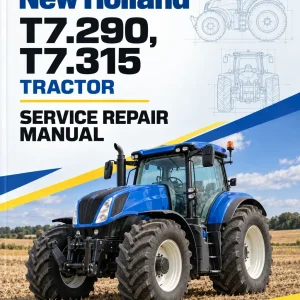 New Holland T7.290, T7.315 Tractor Service Manual New Holland T7.290, T7.315 Tractor Service Manual