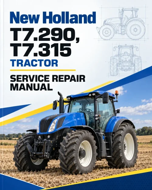 New Holland T7.290, T7.315 Tractor Service Manual New Holland T7.290, T7.315 Tractor Service Manual