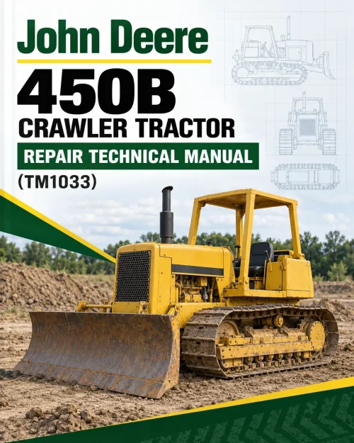 John Deere 450B Crawler Tractor Repair Technical Manual (TM1033)