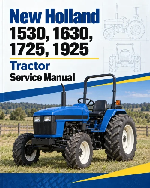 New Holland 1530, 1630, 1725, 1925 Tractor Service Manual New Holland 1530, 1630, 1725, 1925 Tractor Service Manual