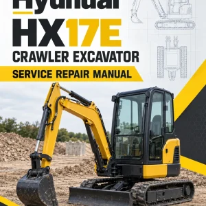 Hyundai HX17E Crawler Excavator Service Repair Manual Hyundai HX17E Crawler Excavator Service Repair Manual