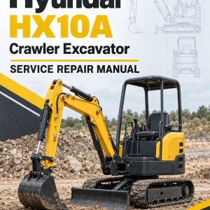 Hyundai HX10A Crawler Excavator Service Repair Manual
