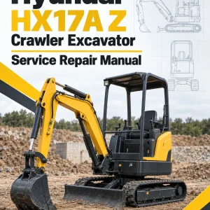 Hyundai HX17A Z Crawler Excavator Service Repair Manual