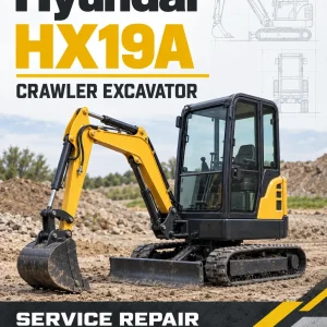 Hyundai HX19A Crawler Excavator Service Repair Manual Hyundai HX19A Crawler Excavator Service Repair Manual
