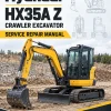 Hyundai HX35A Z Crawler Excavator Service Repair Manual Hyundai HX35A Z Crawler Excavator Service Repair Manual