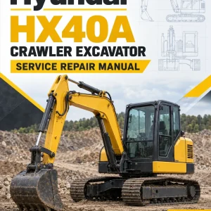 Hyundai HX40A Crawler Excavator Service Repair Manual