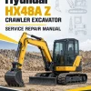 Hyundai HX48A Z Crawler Excavator Service Repair Manual