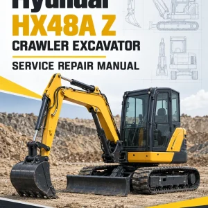 Hyundai HX48A Z Crawler Excavator Service Repair Manual Hyundai HX48A Z Crawler Excavator Service Repair Manual