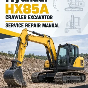 Hyundai HX85A Crawler Excavator Service Repair Manual Hyundai HX85A Crawler Excavator Service Repair Manual