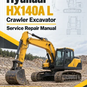 Hyundai HX140A L Crawler Excavator Service Repair Manual