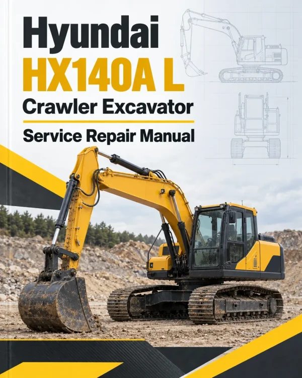 Hyundai HX140A L Crawler Excavator Service Repair Manual Hyundai HX140A L Crawler Excavator Service Repair Manual