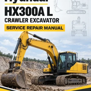 Hyundai HX300A L Crawler Excavator Service Repair Manual