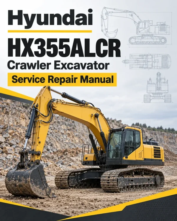 Hyundai HX355ALCR Crawler Excavator Service Repair Manual Hyundai HX355ALCR Crawler Excavator Service Repair Manual