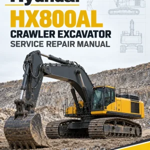 Hyundai HX800AL Crawler Excavator Service Repair Manual