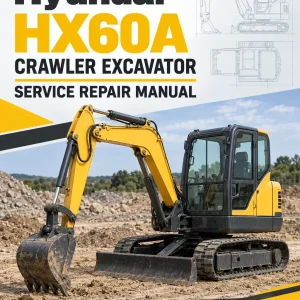 Hyundai HX60A Crawler Excavator Service Repair Manual