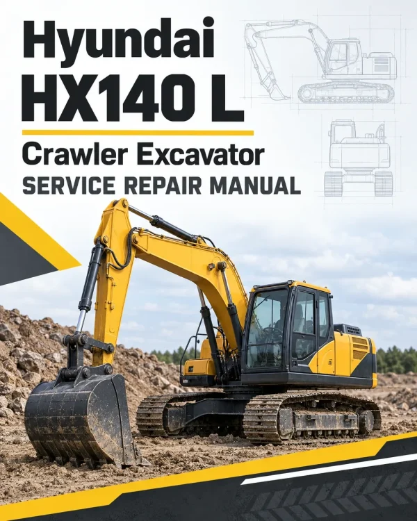 Hyundai HX140 L Crawler Excavator Service Repair Manual Hyundai HX140 L Crawler Excavator Service Repair Manual