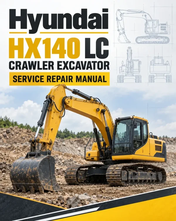 Hyundai HX140 LC Crawler Excavator Service Repair Manual Hyundai HX140 LC Crawler Excavator Service Repair Manual