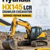 Hyundai HX145 LCR Crawler Excavator Service Repair Manual
