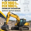 Hyundai HX160 L, HX180 L Crawler Excavator Service Repair Manual Hyundai HX160 L, HX180 L Crawler Excavator Service Repair Manual