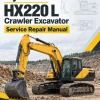 Hyundai HX220 L Crawler Excavator Service Repair Manual