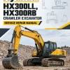 Hyundai HX300LL, HX300RB Crawler Excavator Service Repair Manual Hyundai HX300LL, HX300RB Crawler Excavator Service Repair Manual