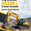 Hyundai HX330 L Crawler Excavator Service Repair Manual