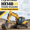 Hyundai HX140LT3 Crawler Excavator Service Repair Manual Hyundai HX140LT3 Crawler Excavator Service Repair Manual