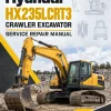 Hyundai HX235LCRT3 Crawler Excavator Service Repair Manual Hyundai HX235LCRT3 Crawler Excavator Service Repair Manual