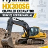 Hyundai HX300SG Crawler Excavator Service Repair Manual