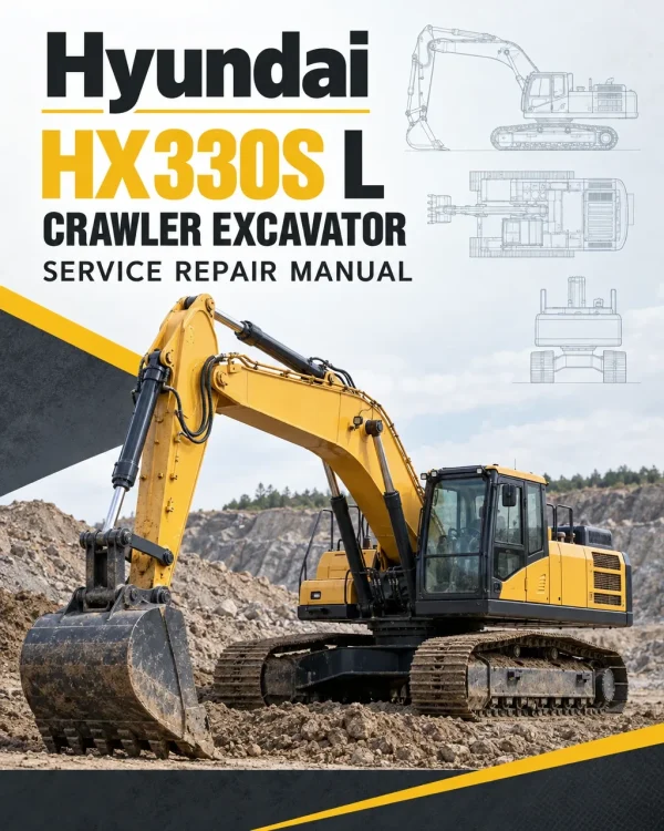 Hyundai HX330S L Crawler Excavator Service Repair Manual Hyundai HX330S L Crawler Excavator Service Repair Manual