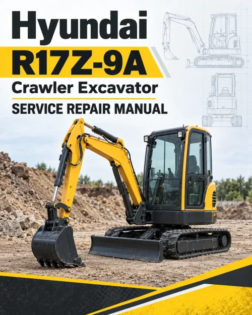 Hyundai R17Z-9A Crawler Excavator Service Repair Manual