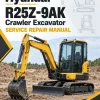 Hyundai R25Z-9AK Crawler Excavator Service Repair Manual