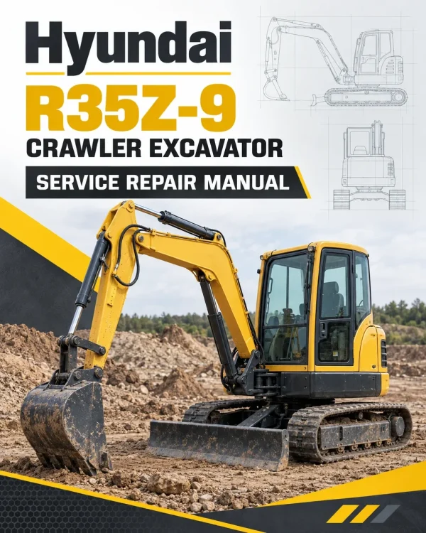 Hyundai R35Z-9 Crawler Excavator Service Repair Manual