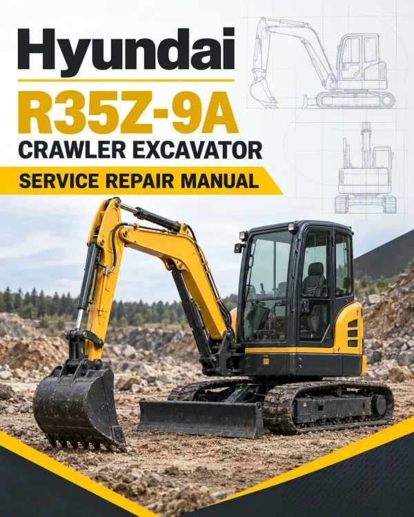 Hyundai R35Z-9A Crawler Excavator Service Repair Manual