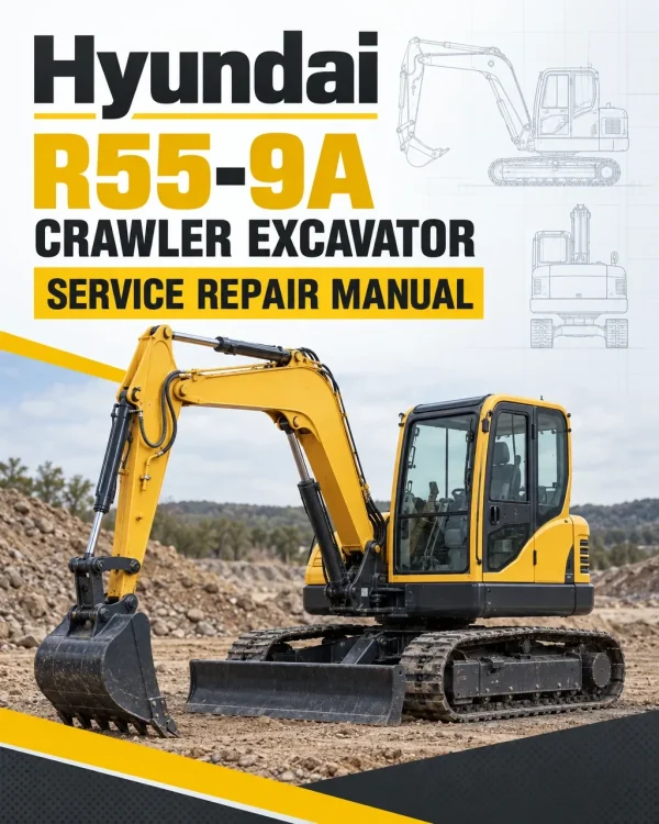 Hyundai R55-9A Crawler Excavator Service Repair Manual Hyundai R55-9A Crawler Excavator Service Repair Manual
