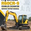 Hyundai R60CR-9 Crawler Excavator Service Repair Manual