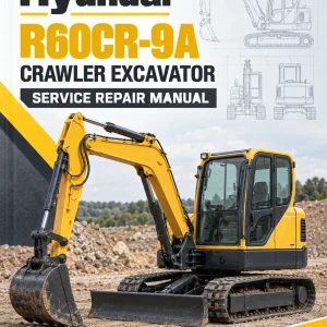 Hyundai R60CR-9A Crawler Excavator Service Repair Manual