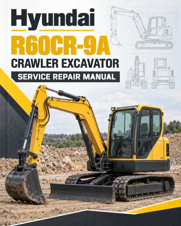 Hyundai R60CR-9A Crawler Excavator Service Repair Manual
