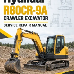 Hyundai R80CR-9A Crawler Excavator Service Repair Manual Hyundai R80CR-9A Crawler Excavator Service Repair Manual
