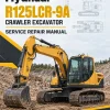 Hyundai R125LCR-9A Crawler Excavator Service Repair Manual